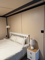 Maison conteneur extensible résistante au vent de 20 pieds et 30 pieds pour camp minier, bureau conteneur portable de luxe