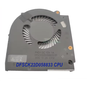 Ventilateur de refroidissement CPU GPU pour Dell Alienware M15 R5 M15 Ryzen R5 R6 2021 Ordinateur <span class=keywords><strong>portable</strong></span> <span class=keywords><strong>Gamer</strong></span> <span class=keywords><strong>Refroidisseur</strong></span> FND0 DFSCK22115181S DFSCK22D058833 - Product Image 4