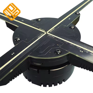 Ventilador de exhibición de publicidad de holograma LED 3D para supermercado - Product Image 2