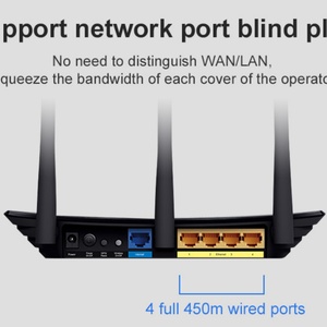 Router Inalámbrico TPLINK TL-WR940N 450Mbps N 2.4GHz 5 Puertos Versión en Inglés Router Wifi Router para el Hogar Repetidor WIFI - Product Image 3
