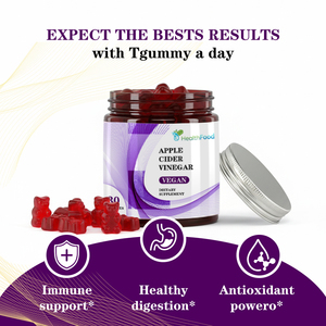 High Quality Apple Cider Vinegar Gummies with Apple Cider Supports Thyroid Health and Energy Balance Supports Digestion Gummies - Product Image 4
