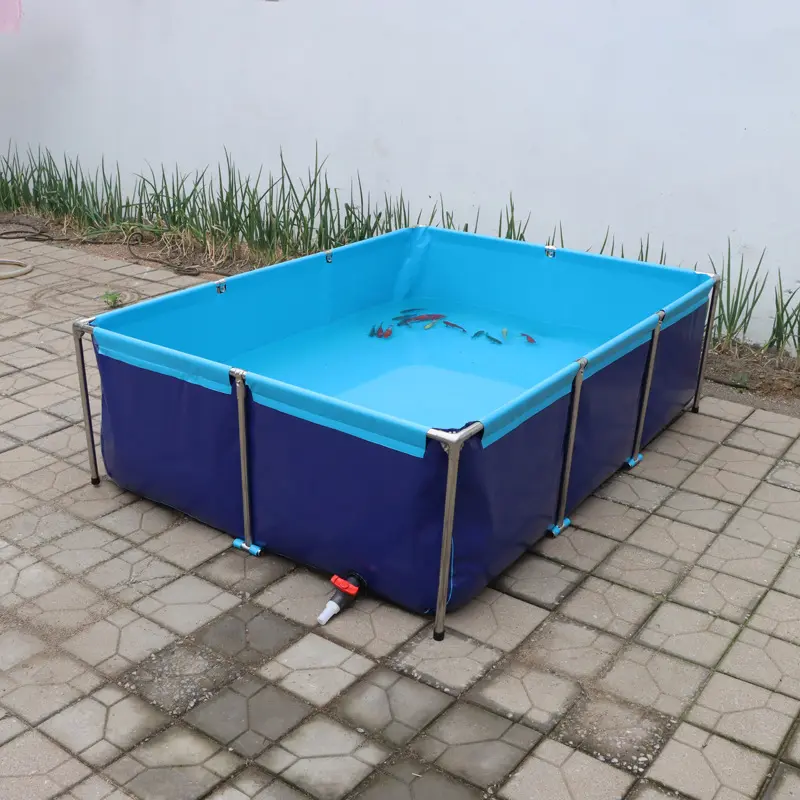 Harga persegi panjang Set Pvc terpal kolam renang plastik untuk keluarga