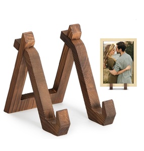 Tấm hiển thị đứng 6 inch tấm chủ hiển thị hình ảnh trang trí khung món ăn ảnh mảng bám Platter Gỗ Đứng - Product Image 1