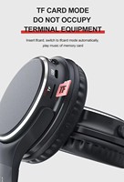 Classique rétro nouveau Studio DJ stéréo sur l'oreille casques BT V5.3 sans fil écouteur musique téléphone portable jeu de sport Support AAC TF