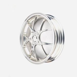 Nouvel ensemble de roues de moto avant et arrière en aluminium forgé de marque OEM pour la course, tailles et couleurs personnalisées, pièce de moto - Product Image 5