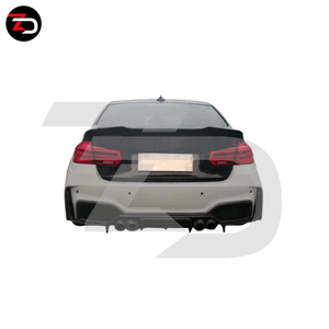 Kit de Carrocería Estilo ZD de Alta Compatibilidad para <span class=keywords><strong>BMW</strong></span> Serie <span class=keywords><strong>3</strong></span> F30 325 <span class=keywords><strong>328</strong></span>, Parachoques, Faldones Laterales, Molduras de Ruedas, Estilo Ancho - Product Image 3