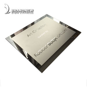 सीएनसी स्टेनलेस स्टील धातु साइनेज सभी आकार होटल दरवाजा कक्ष संख्या एडीए ब्रेल साइन प्लेट - Product Image 6