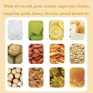 Sel de mer <span class=keywords><strong>Sucre</strong></span> Cubes <span class=keywords><strong>Orge</strong></span> Citron Menthe Agrumes Réglisse Poire Douce Miel Mixte Rafraîchir | Gorge Nourrir Saveur Thé | Pour Fumeurs - Product Image 6