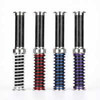 Accessoire de chicha cylindrique pour commerce transfrontalier, dispositif d'effet de fumée à ressort pour chicha, modèle Versa Hookah