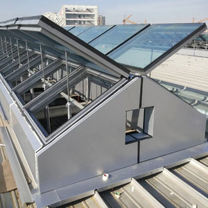 Fenêtre de toit électrique automatique moderne en alliage d'aluminium imperméable à double vitrage - Product Image 6