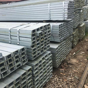 ช่อง U C Z ชุบสังกะสีชุบสังกะสีแบบจุ่มร้อนน้ำหนักเบา St37 Q195 St42 St37-2 St35.4 St52.4 St35 Z275 SS400 S235JR S235 S355JR S355 - Product Image 2