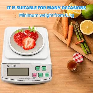 Bilancia elettronica per uso domestico SF-400C + <span class=keywords><strong>R</strong></span>-bilancia per piccoli grammi-bilancia per cucina da forno-bilancia per alimenti - Product Image 2