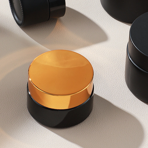 Barattoli di <span class=keywords><strong>vetro</strong></span> vuoti personalizzati contenitori cosmetici 100ml 30ml bocca larga 30ml barattolo di <span class=keywords><strong>vetro</strong></span> ambra con coperchio nero per Gel per capelli 50g 30g - Product Image 6