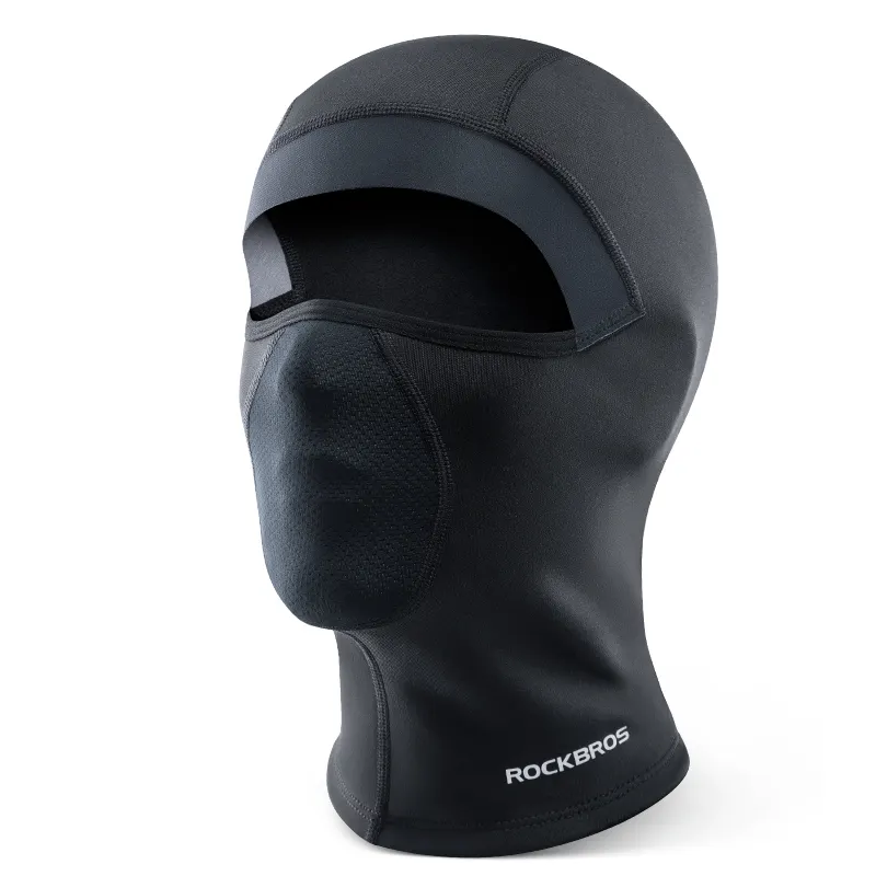 ROCKBROS scaldino moto maschera integrale passamontagna antivento 1 foro a buon mercato sci passamontagna all'ingrosso maschere da sci