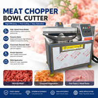Machine à couper en acier inoxydable pour viande et poisson, équipement de traitement du saumon et du thon, machine à émulsionner la viande