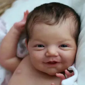 Lifereborn Neugeborene Puppen Silikon-Reinbürtige Realistische Wiederaufgeborene Babypuppen als Geschenke
