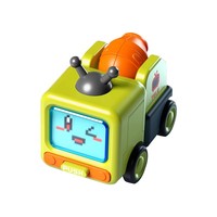 Mini voiture de cascadeur inertielle à déformation de robot de dessin animé, véhicule jouet à friction glissante avec bonbons
