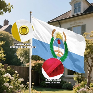 Bandiera di Mendoza di Alta Qualità 3x5ft 90x150cm, Striscione per Parate in Argentina, Esposizione per Eventi Civici, Resistente - Product Image 4