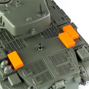 U.s. <span class=keywords><strong>M26</strong></span> <span class=keywords><strong>Pershing</strong></span> Pro โมเดลรถถังควบคุมระยะไกล1:18พร้อมฟังก์ชั่นลูกกระสุนไฟรบและระยะเวลาการเล่น60นาที - Product Image 5