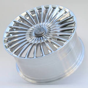 ล้อแม็กซ์ Mercedes- E300 E-Class S400 S300 C200 GLA ขัดเงา 5x112 อลูมิเนียม - Product Image 3