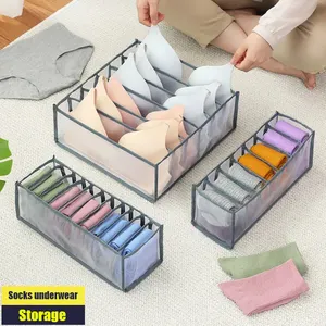 Schrank Organizer für Unterwäsche Socken Home Cabinet Divider Aufbewahrung sbox Aufbewahrung organisator für Kleidung Faltbarer Schubladen Organizer