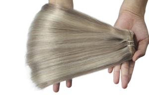 Xuchen prêt à expédier prix de gros personnalisé naturel 100% pince à cheveux humains dans les extensions de cheveux - Product Image 6