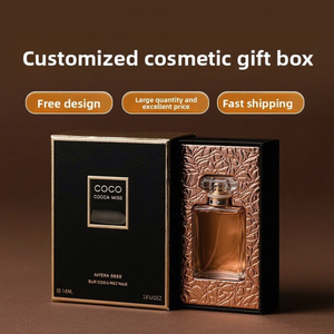 Caja de Regalo Ecológica Personalizada para Perfume y Cuidado de la Piel Miss Ke Eau, con Laminado Mate y Cierre Magnético - Product Image 1