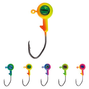 Jigs <span class=keywords><strong>de</strong></span> pesca listos para enviar: cabezas <span class=keywords><strong>de</strong></span> jig para crappie <span class=keywords><strong>de</strong></span> 1.75g y 3.5g para pesca en agua dulce/fondo, y jigs con cuchilla giratoria para lubina para pesca en barco en <span class=keywords><strong>el</strong></span> océano. - Product Image 1