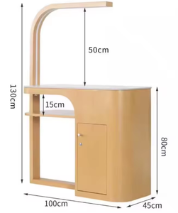 Modern Ins Stainless Steel Salon Furniture Single Manicure <b>Table</b> with Marble Top <b>Nail</b> Lamp Eco-Friendly Durable for <b>Nail</b> Bar Use - Product Image 6
