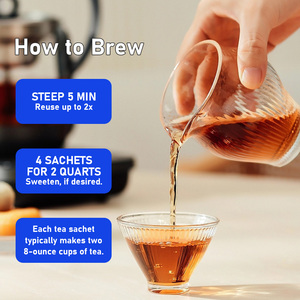 Thé minceur le plus vendu : aide à calmer et à clarifier l'esprit, stimule l'énergie et l'immunité, favorise la digestion, convient comme complément d'un régime équilibré - Product Image 4