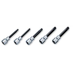 BETA - 009200578 Jeu de 5 douilles 1/2 ''avec XZN®Profil sur le support - EAN 8014230353289 ENSEMBLES DE CLIQUET ET DE DOUILLES 1/2" - Product Image 1