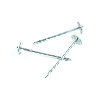 Clous de toit de tête de parapluie avec clous de toit de 9G, 3.85mm, prix d'usine, tige lisse de haute qualité