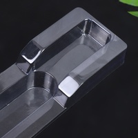 Emballage blister à clapet jetable en PVC et PET de tous les jours pour le stockage des aliments plateau intérieur coque à bulles en plastique