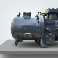 Compresseur d'air à vis semi-hermétique RC-2-100B-W HANBELL neuf, compresseur de réfrigération métallique pour usage intensif