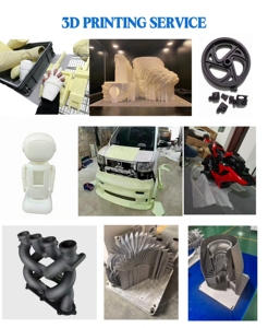 Technologie d'impression 3D industrielle <span class=keywords><strong>HP</strong></span> <span class=keywords><strong>Jet</strong></span> <span class=keywords><strong>Fusion</strong></span> Nylon, fabrication sur mesure haute résistance, application d'ingénierie pour structures complexes - Product Image 3