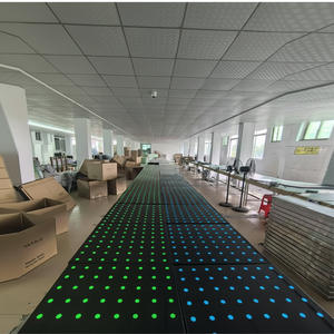 Boîte transparente innovante barre de flocon de neige lumineuse 36 pixels fibre de verre 6 6px nuit étoilée Led piste de danse magnétique - Product Image 1