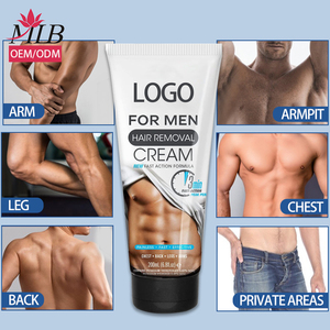 Crème dépilatoire et réparatrice pour hommes, élimine les poils, sans douleur, personnalisé, <span class=keywords><strong>barbe</strong></span>, corps masculin - Product Image 2