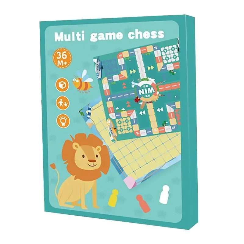 Nieuw Educatief Speelgoed Kinderen Cadeau Multi Kids Spelen Schaakbordspel