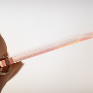 Llavero acrílico con logotipo corporativo OEM/Ode personalizado de calidad 100% de Taiwán con servicio de impresión digital para marca corporativa - Product Image 2