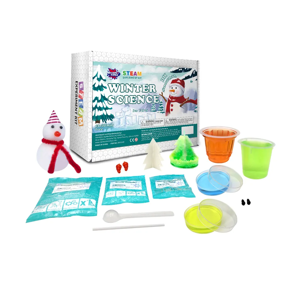 Giocattolo fai da te per l'apprendimento dello stelo per bambini fantastico esperimento scientifico prescolare Kit scientifico per bambini miglior regalo di compleanno