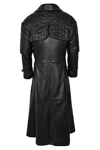 Chaqueta de Burbujas Personalizada para Hombre, 100% Cuero Nappa Negro Genuino, Diseño de Burbujas, Marca Privada OEM, Estilo Invernal de Moda - Product Image 4