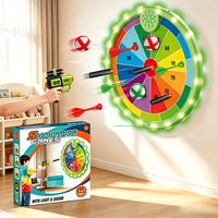 Cible de tir musicale LED personnalisée à piles pour enfants, pistolet à balles souples, jeu de fléchettes à balles collantes, intérieur/extérieur