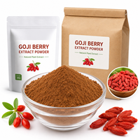Poudre de baies de Goji LongBio, poudre de fruits entiers de Lycium Barbarum pour smoothies, boissons, yaourts, pâtisseries, OEM, marque privée, approvisionnement en vrac