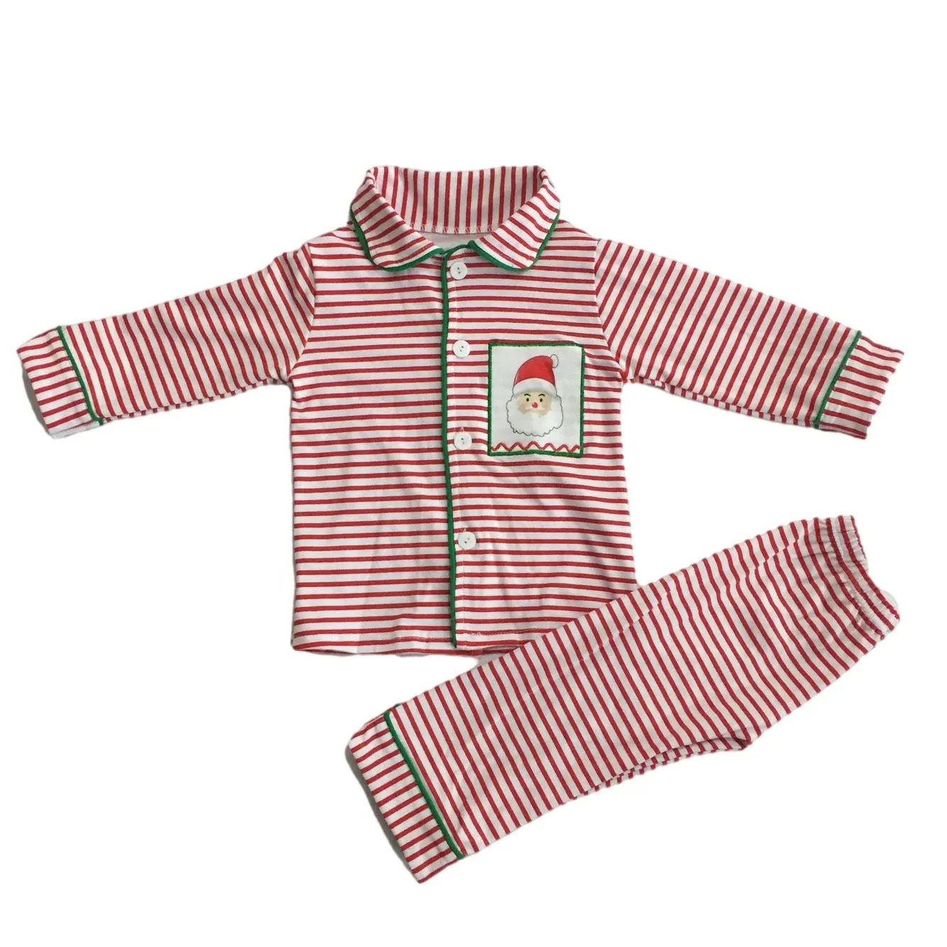 boy and girl long sleeve pajamas home two piece winter baby children wear baby clothes infant baby boy Christmas outfit clothes