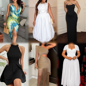 Liquidación de Vestidos de Mujer al Por Mayor a Precios Bajos - Moda de Verano en Poliéster/Algodón - Product Image 4