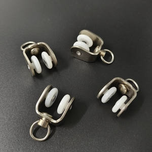 Riel de cortina Polea de metal H Rail Roller Bead - Product Image 4