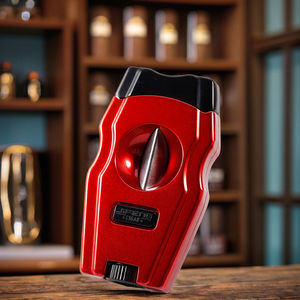 JIFENG JV001 Tagliasigari a V Portatile in Acciaio Inox con Punzone e Supporto 3 in 1 Accessori Classici per Sigari - Product Image 5