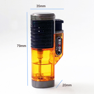 Bật lửa xì gà bằng nhựa ba tia lửa phổ biến, bán buôn số lượng nhỏ, quà tặng - Product Image 2