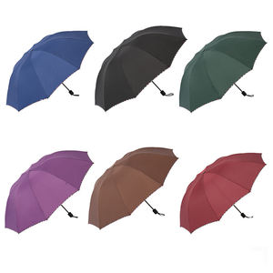 Parapluie de pluie promotionnel le plus vendu, transparent, adulte, nouveau design, pliable, noir, double couche, ouverture et fermeture automatiques - Product Image 4