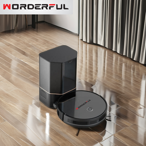 Aspirateur robot <span class=keywords><strong>sans</strong></span> <span class=keywords><strong>fil</strong></span> intelligent M8 Aspirateur Staubsauger Nettoyage humide/sec Installation automatique Ménage - Product Image 3